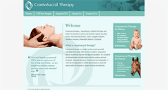 Desktop Screenshot of craniosacraltherapist.co.uk